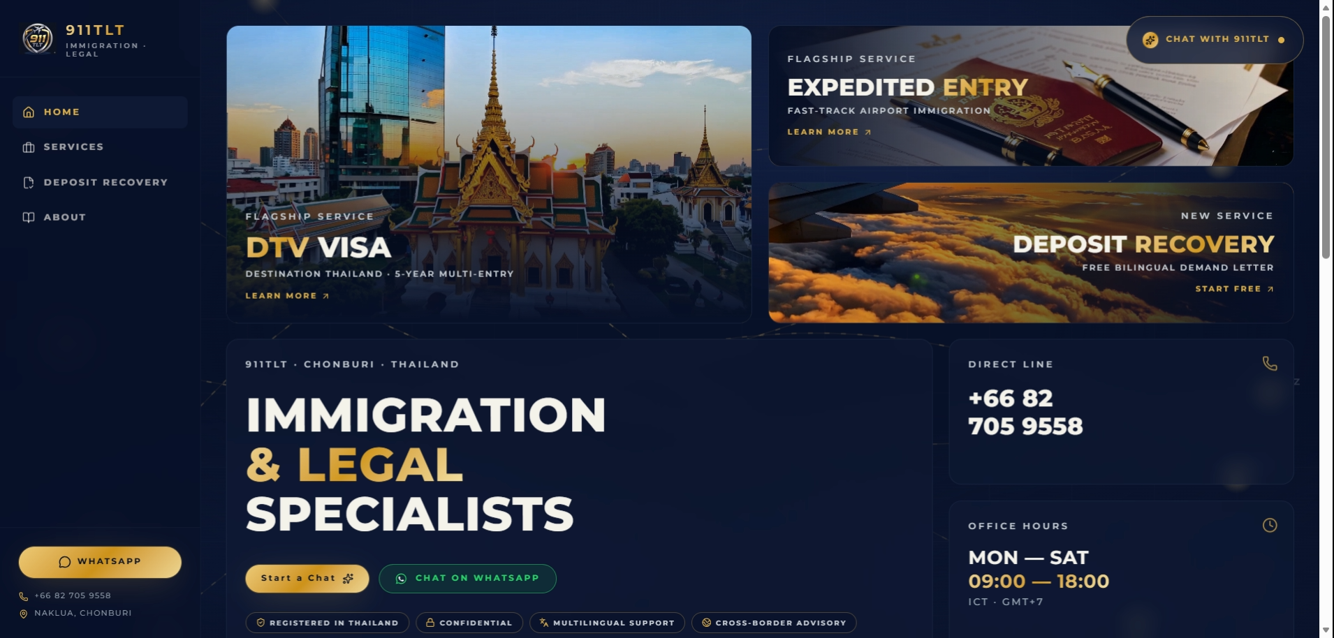 911TLT — immigration & legal